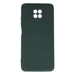 Xiaomi Redmi Note 9 5g Kılıf Nano İçi Kadife Silikon - Koyu Yeşil Xiaomi Redmi Note 9 5g Kılıf Nano İçi Kadife Silikon - Koyu Yeşil