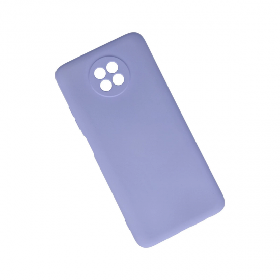 Xiaomi Redmi Note 9 5g Kılıf Nano İçi Kadife Silikon - Lila