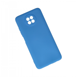 Xiaomi Redmi Note 9 5g Kılıf Nano İçi Kadife Silikon - Mavi Xiaomi Redmi Note 9 5g Kılıf Nano İçi Kadife Silikon - Mavi