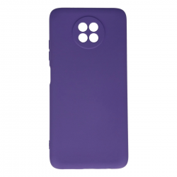 Xiaomi Redmi Note 9 5g Kılıf Nano İçi Kadife Silikon - Mor Xiaomi Redmi Note 9 5g Kılıf Nano İçi Kadife Silikon - Mor