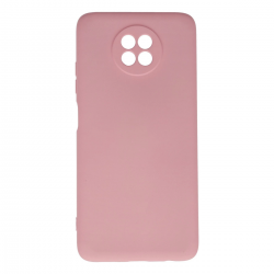 Xiaomi Redmi Note 9 5g Kılıf Nano İçi Kadife Silikon - Pembe Xiaomi Redmi Note 9 5g Kılıf Nano İçi Kadife Silikon - Pembe