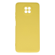 Xiaomi Redmi Note 9 5g Kılıf Nano İçi Kadife Silikon - Sarı