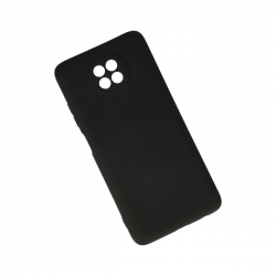 Xiaomi Redmi Note 9 5g Kılıf Nano İçi Kadife Silikon - Siyah Xiaomi Redmi Note 9 5g Kılıf Nano İçi Kadife Silikon - Siyah