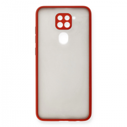 Xiaomi Redmi Note 9 Kılıf Montreal Silikon Kapak - Kırmızı Xiaomi Redmi Note 9 Kılıf Montreal Silikon Kapak - Kırmızı