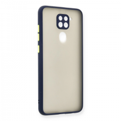 Xiaomi Redmi Note 9 Kılıf Montreal Silikon Kapak - Lacivert Xiaomi Redmi Note 9 Kılıf Montreal Silikon Kapak - Lacivert