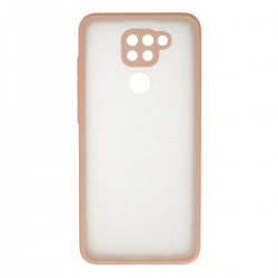 Xiaomi Redmi Note 9 Kılıf Montreal Silikon Kapak - Pembe Xiaomi Redmi Note 9 Kılıf Montreal Silikon Kapak - Pembe