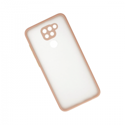 Xiaomi Redmi Note 9 Kılıf Montreal Silikon Kapak - Pembe Xiaomi Redmi Note 9 Kılıf Montreal Silikon Kapak - Pembe