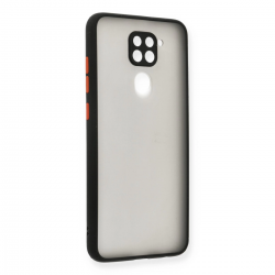 Xiaomi Redmi Note 9 Kılıf Montreal Silikon Kapak - Siyah Xiaomi Redmi Note 9 Kılıf Montreal Silikon Kapak - Siyah