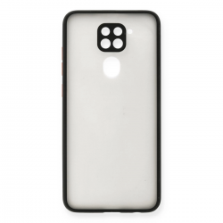 Xiaomi Redmi Note 9 Kılıf Montreal Silikon Kapak - Siyah Xiaomi Redmi Note 9 Kılıf Montreal Silikon Kapak - Siyah