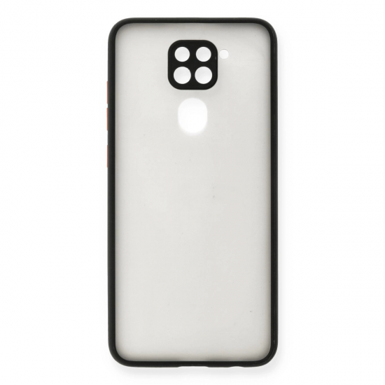 Xiaomi Redmi Note 9 Kılıf Montreal Silikon Kapak - Siyah