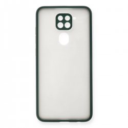 Xiaomi Redmi Note 9 Kılıf Montreal Silikon Kapak - Yeşil Xiaomi Redmi Note 9 Kılıf Montreal Silikon Kapak - Yeşil