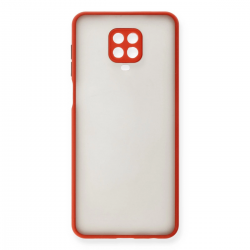 Xiaomi Redmi Note 9 Pro Kılıf Montreal Silikon Kapak - Kırmızı Xiaomi Redmi Note 9 Pro Kılıf Montreal Silikon Kapak - Kırmızı