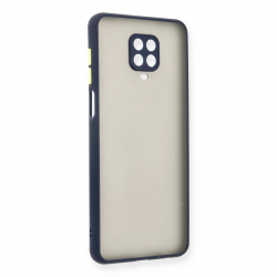 Xiaomi Redmi Note 9 Pro Kılıf Montreal Silikon Kapak - Lacivert Xiaomi Redmi Note 9 Pro Kılıf Montreal Silikon Kapak - Lacivert