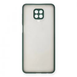 Xiaomi Redmi Note 9 Pro Kılıf Montreal Silikon Kapak - Yeşil Xiaomi Redmi Note 9 Pro Kılıf Montreal Silikon Kapak - Yeşil