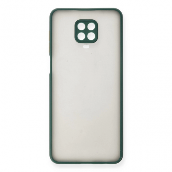 Xiaomi Redmi Note 9 Pro Kılıf Montreal Silikon Kapak - Yeşil