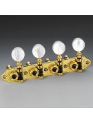 Bağlama Burgu Takımı Schaller MGO2 Altın 4+4 SC-10440555 Bağlama Burgu Takımı Schaller MGO2 Altın 4+4 SC-10440555