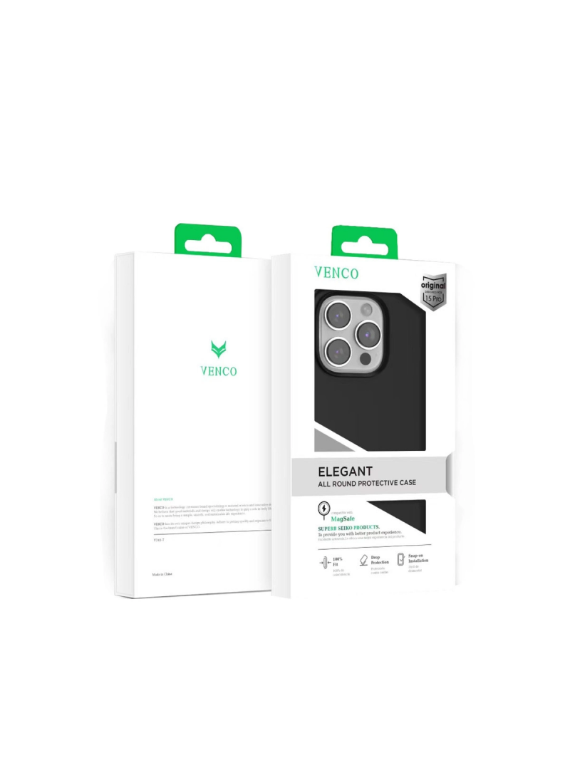 Venco  İphone 14 Pro Max Home Magsafe Kapak - Siyah
