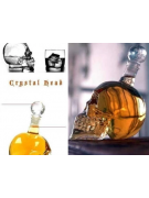 Crystal Head Kuru Kafa Cam Şişe 350 Ml
