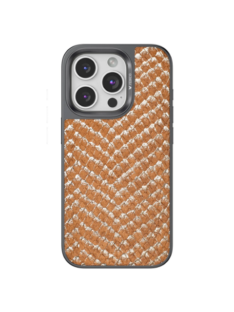 Venco İphone 14 Pro Viper Kapak - Kahverengi Venco İphone 14 Pro Viper Kapak - Kahverengi