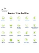 Çipa Laminat Tabla Masa (70X120) - Maracaibo