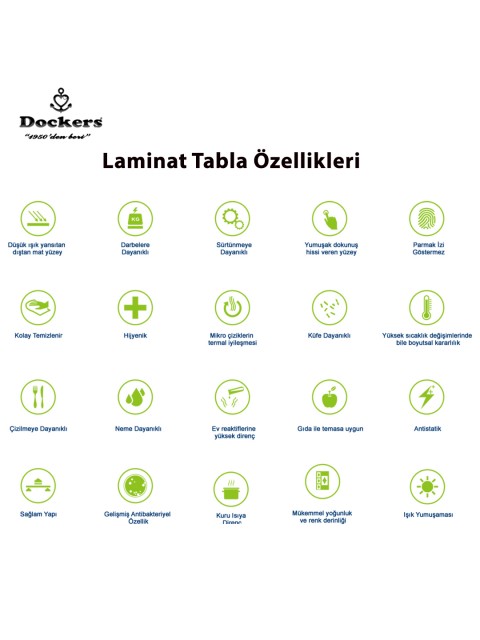 Çipa Laminat Tabla Masa (70X120) - Maracaibo