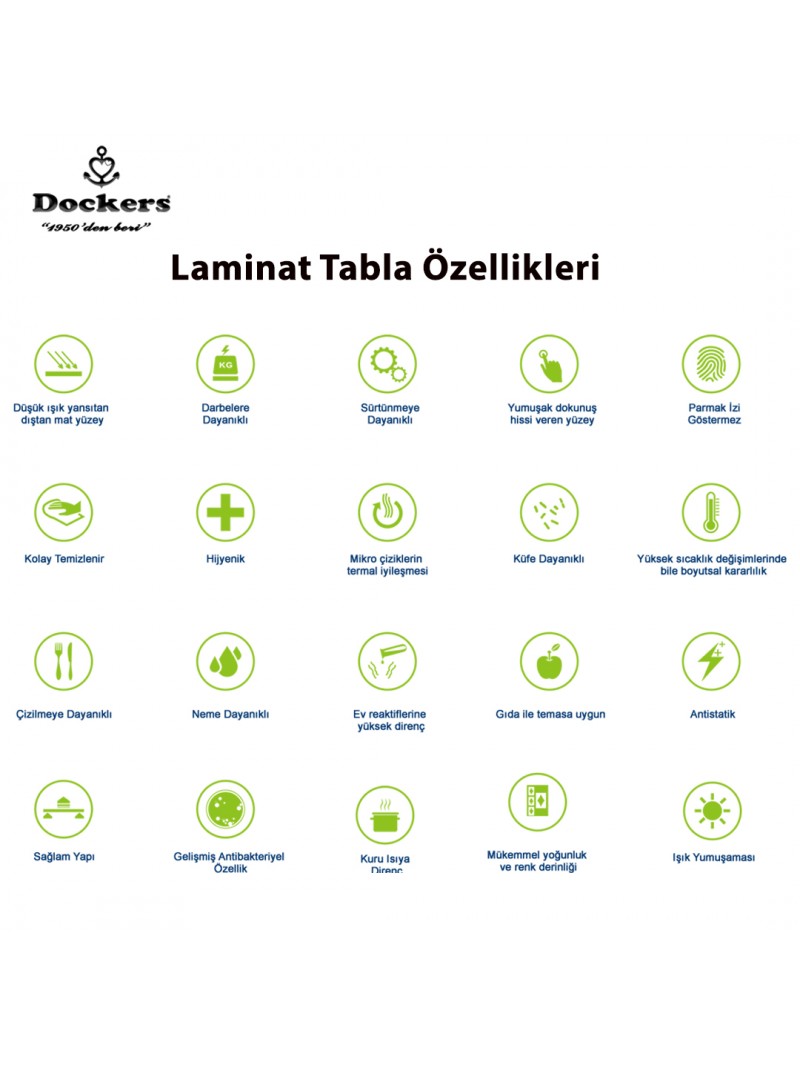 Çipa Laminat Tabla Masa (70X120) - Maracaibo