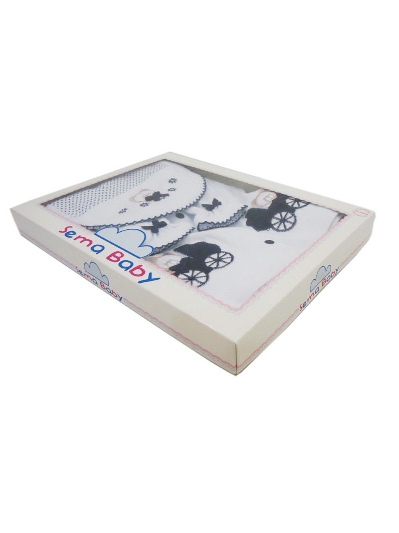 Sema Baby 5'li Set - Mavi