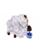 Sema Baby Çok Amaçlı Müslin Örtü 100x80 cm - Mavi Yıldız 8682476853131 Sema Baby Çok Amaçlı Müslin Örtü 100x80 cm - Mavi Yıldız 8682476853131
