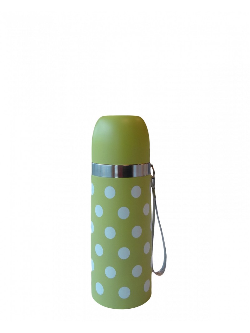 Sema Baby Puantiyeli Bebek Termosu 350 ml - Yeşil