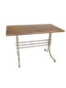 Japon Mutfak Masası 70x120 cm - (Werzalit, Wermodin ve Allzalit Tabla) - Rustik Dark