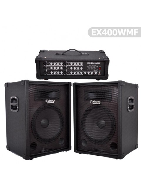 Extreme Amfi Ses Sistemi 2 Kolon+Kafa EX400WMF