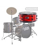 Bateri Davul Seti Metalik Kırmızı XDS665RD Bateri Davul Seti Metalik Kırmızı XDS665RD