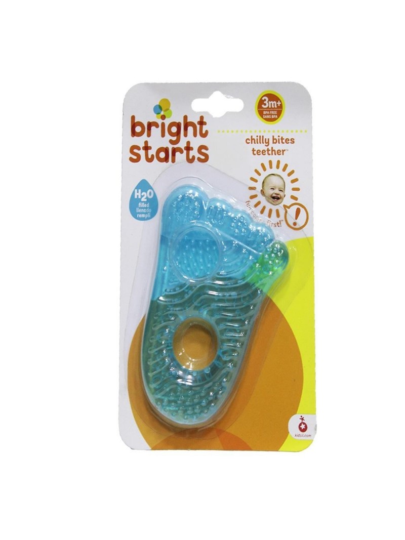 Bright Starts Ayak Şeklinde Dişlik - Mavi