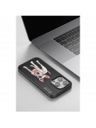 Venco  İphone 14 Pro Max Perma Desenli Kapak - Siyah