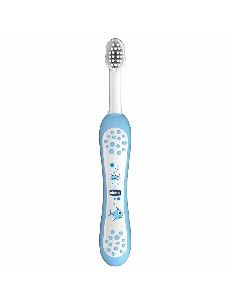 Chicco İlk Süt Dişi Fırçası Mavi 6-36 Ay