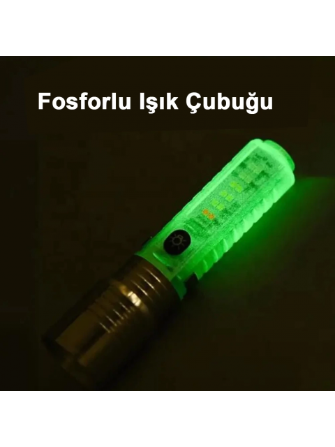 2023 Seri 8 Mod Şarjlı Yeni Nesil El Feneri  Wt-609
