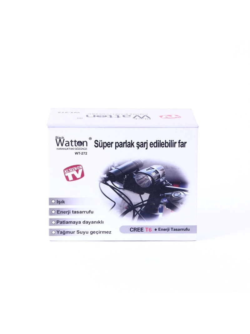 Black Wt-272-profesyonel Bisiklet Lambası