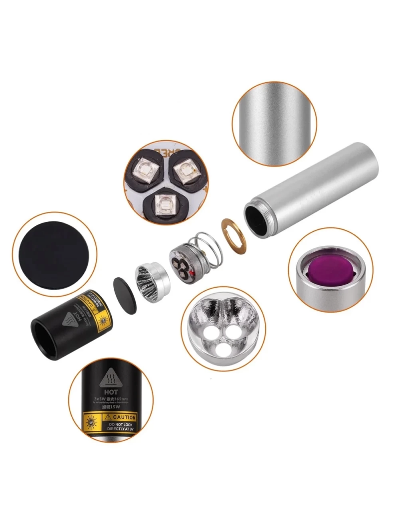 15 Watt 365nm Ultraviyole  Para Işığı  Wt-305