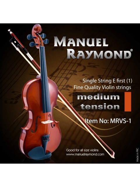 Keman Teli Tek 1. Mi Manuel Raymond MRVS1