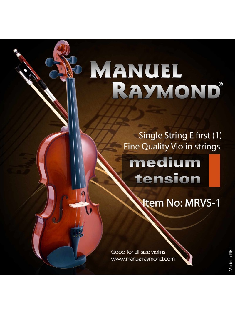 Keman Teli Tek 1. Mi Manuel Raymond MRVS1