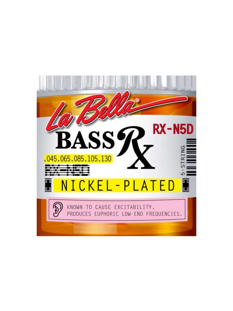 Gitar Aksesuar Bas Tel Labella 5 Telli LB-RX-N5D 0,45 Gitar Aksesuar Bas Tel Labella 5 Telli LB-RX-N5D 0,45