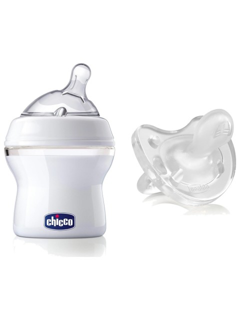 Chicco Natural Feeling Biberon 150 ml + Physio Soft Silikon Emzik Avantaj Paket