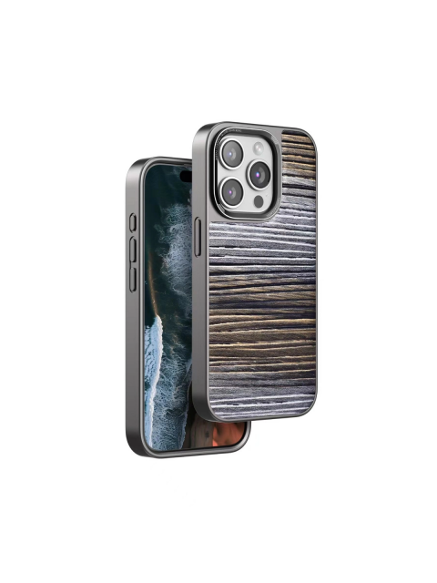 Venco  İphone 15 Pro Wave Kapak - Sarı