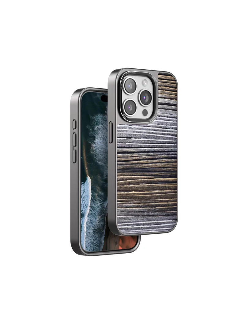 Venco  İphone 15 Pro Wave Kapak - Sarı