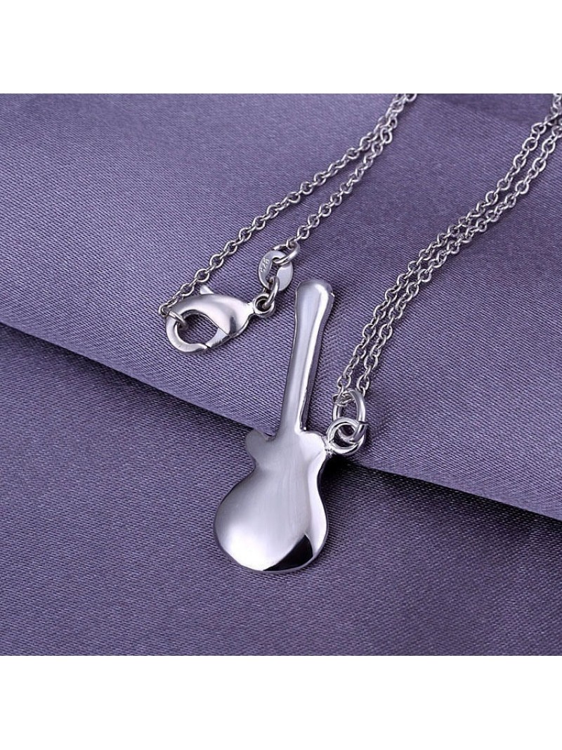 Hediyelik Gitar Kolye Ucu Gümüş GKU Hediyelik Gitar Kolye Ucu Gümüş GKU