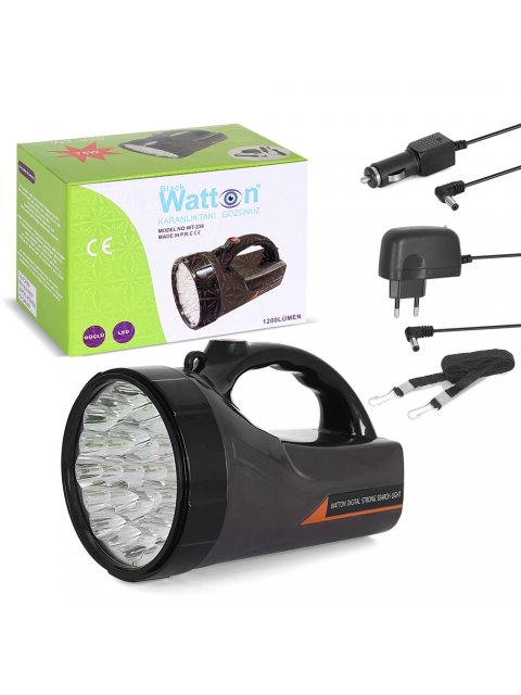 1200 Lümen 25 Ledli El Feneri  Wt-239