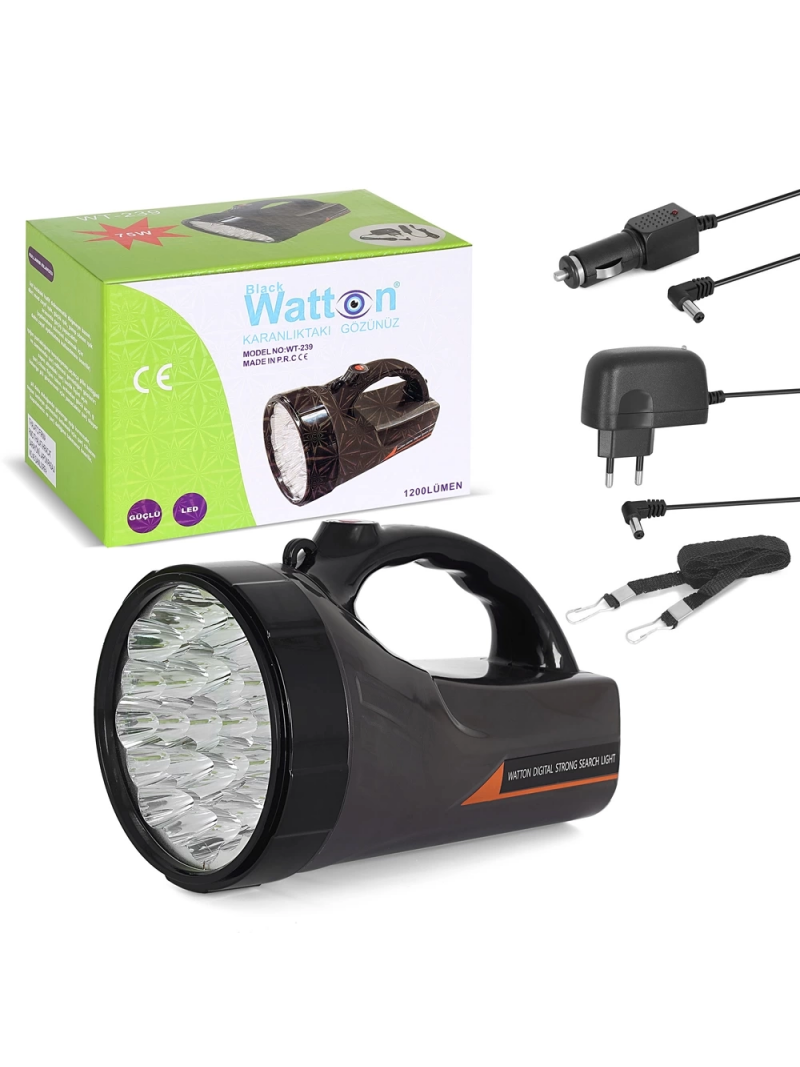 1200 Lümen 25 Ledli El Feneri  Wt-239