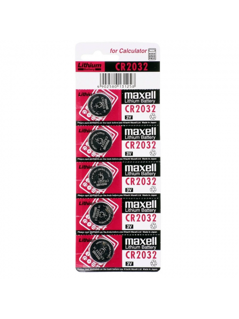 Maxell Cr2032 3v Lityum Düğme Pil 5'li Paket